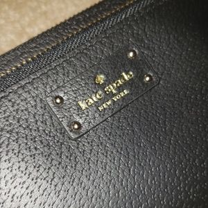 Black Kate Spade Anita Grove Street Wallet